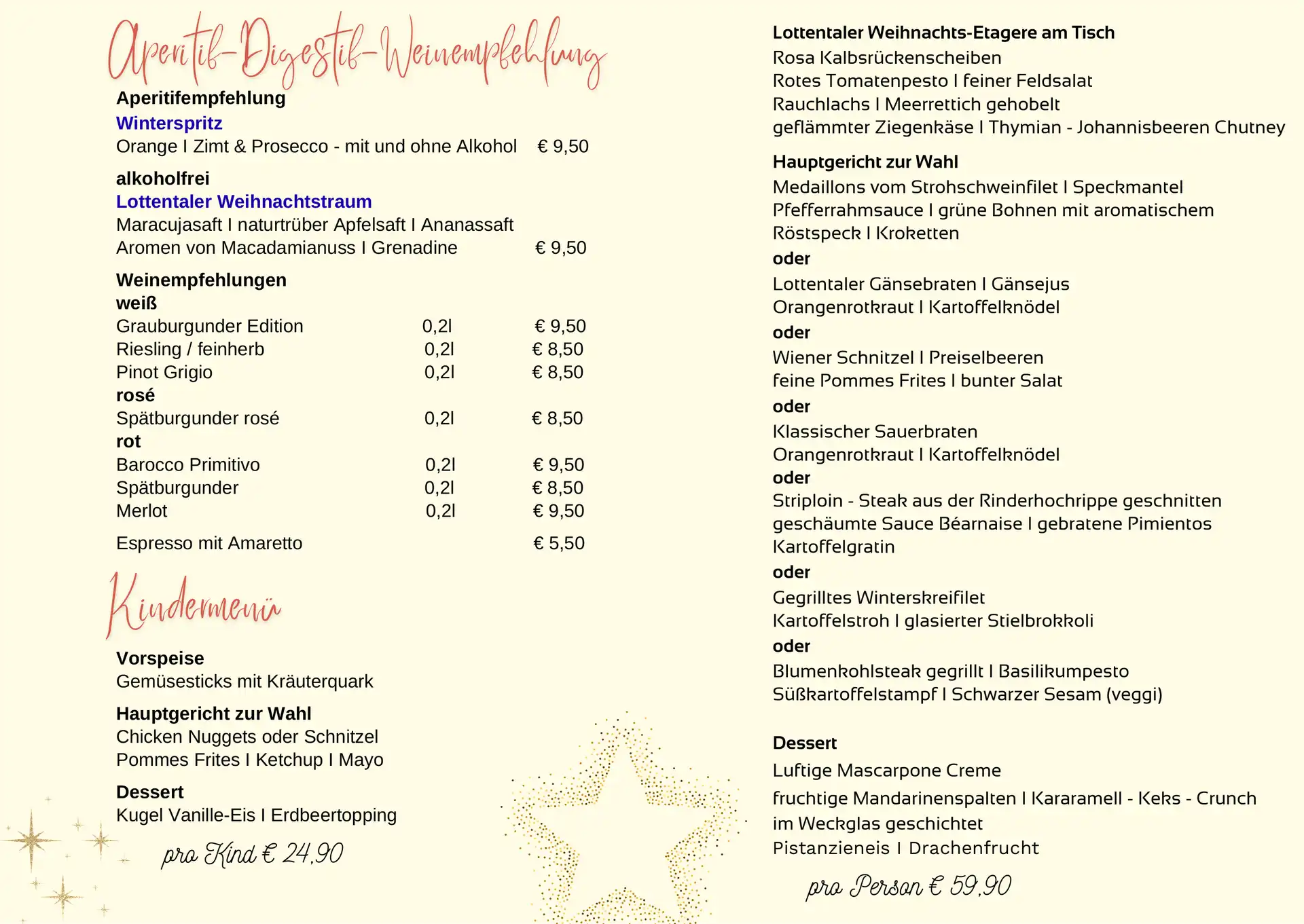 Weihnachtskarte 2026 Weihnachtskarte 2026 Post’s Lottental Bochum